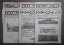 THE LOCOMOTIVE railway magazine 1935 x 6 copies, July to December, no. 515 - 520