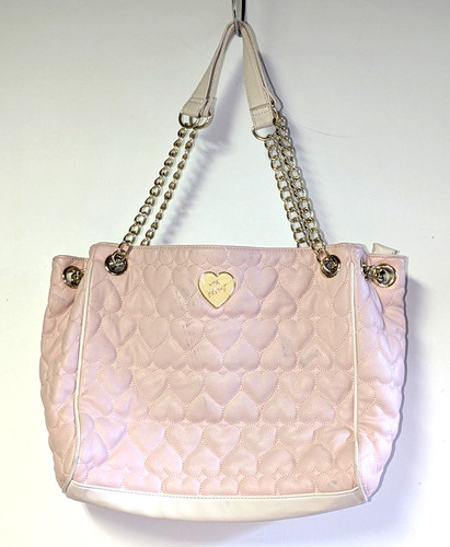 Betsey johnson pink quilted - johnson,
