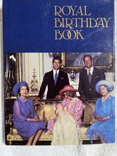 Royal Birthday Book-British Royalty Photographs-Calendar for Birthdays hardback