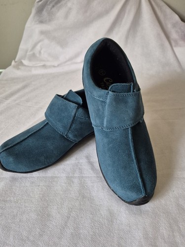 Cotton traders teal - , suede