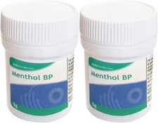 2X 5g Levo-Menthol Crystals BP