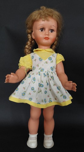 Vintage plastic doll - from, the