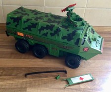 ACTION MAN - ACTION FORCE - Z FORCE ARMOURED TROOP CARRIER (APC) VEHICLE - 1984