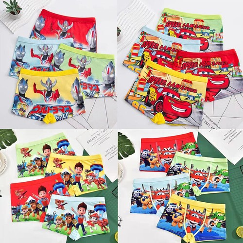 4pack boys spiderman boxers - boys,
