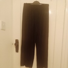 trousers size 10 wide leg