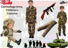 BOYS ARMY FANCY DRESS OUTFIT
