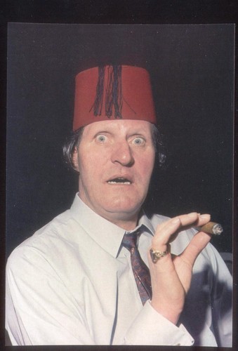 Modern entertainer postcard - modern, 'entertainer'