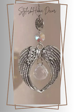 AB Glass / Crystal Angel Wings