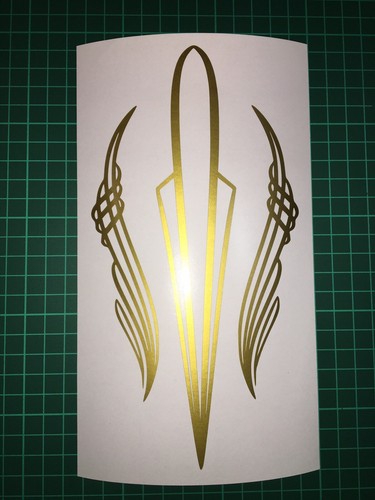 Pinstripe design stickers - pinstripe,