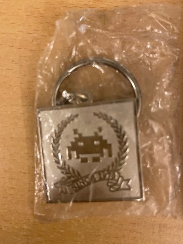 Rare space invader keychain - rare,