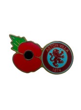 Aston Villa FC Remembrance Pin Badge