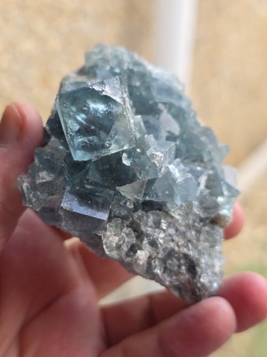 Beautiful fluorite crystal - fluorite,