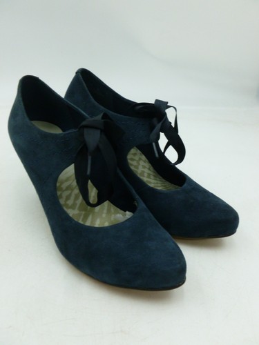 Clarks cushion soft navy blue - clarks,