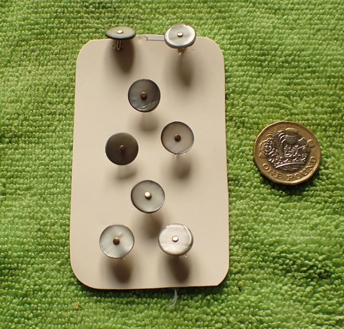 Mother pearl buttons 11mm x - mother, of