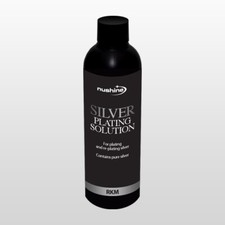 NUSHINE SILVER PLATING SOLUTION - PLATE METALS WITH REAL SILVER - 100ml  plating