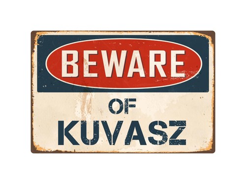 Beware kuvasz x - beware, 12"