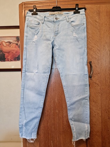 Denim light blue ripped - denim,