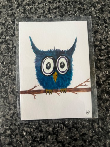 Original ooak aceo watercolour - ooak,