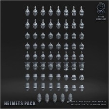 Grimdark Prussia Helmets