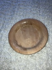 Hand turned Wooden Plain Plate