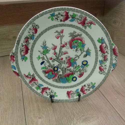 Vintage indian tree cake plate - vintage,