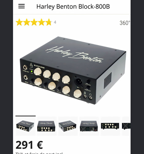 Harley benton block - benton, block-800b