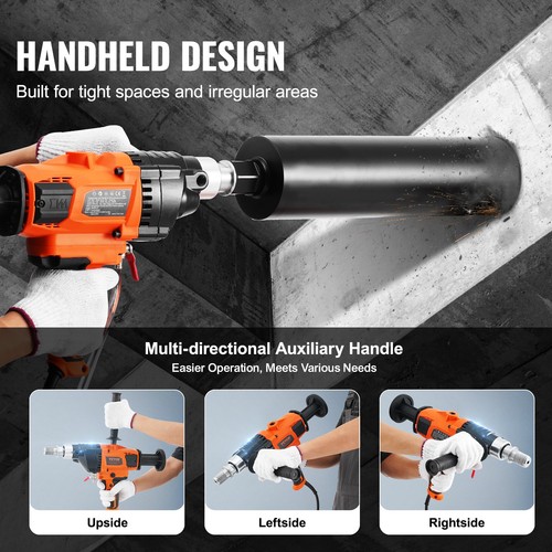 Core drill machine 6 3in - core, 0.8-6.3in