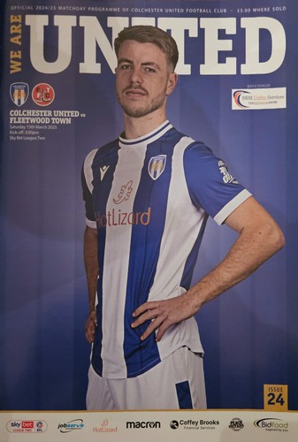 Colchester united fleetwood - colchester,