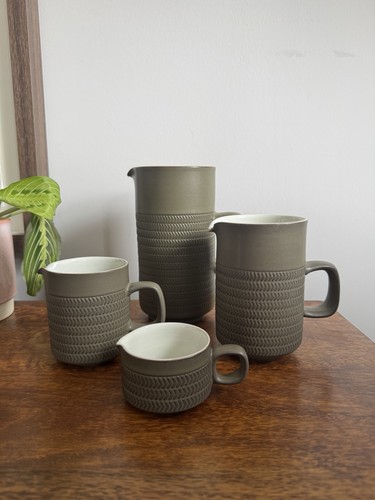 Set olive green vintage - set,