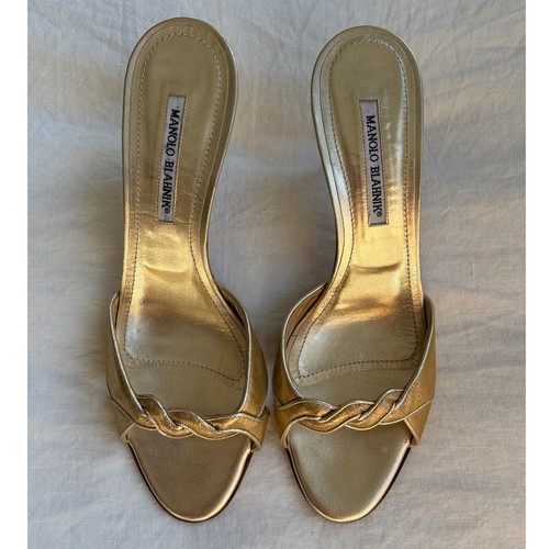 Vintage manolo blahnik braided - vintage,