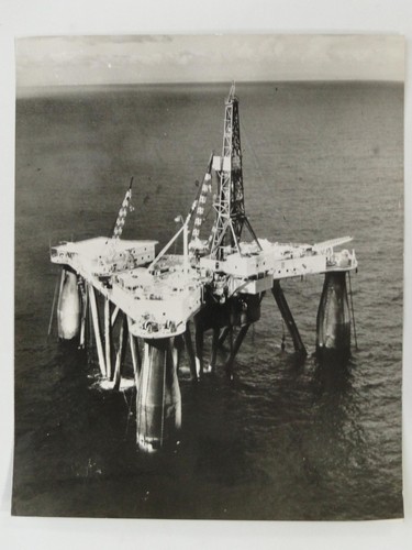 North sea oil rig - north,