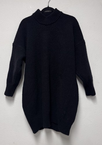 Babaa jumper black wool one - wool,