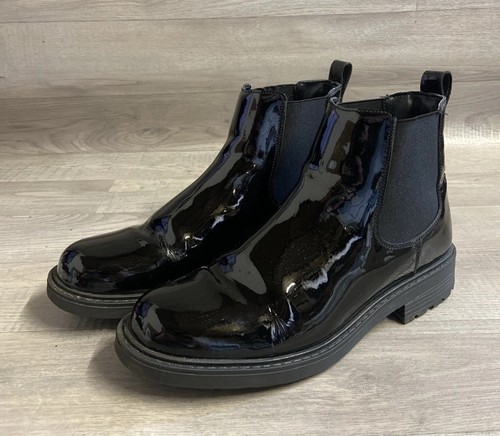 Clarks patent black shiny - clarks,