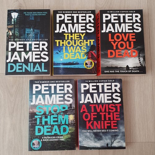 Peter james book bundle - peter,
