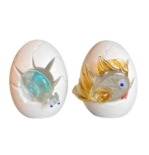 Mexican ceramic egg - mexican, figurines