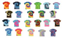 Multi-Color Tie Dye T-Shirts