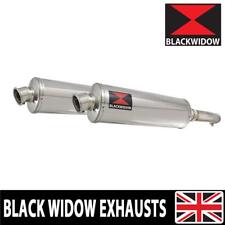  GL1500 GL 1500 Goldwing Twin Exhaust Silencer Kit 400mm Oval Stainless 400SS