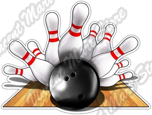 Bowling crash pin pins - crash,