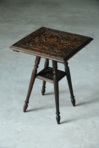 Small eastern carved side - small,