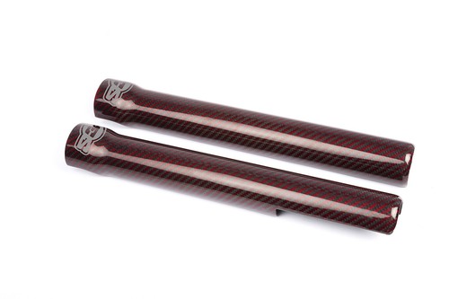 Tech red carbon fork - carbon,