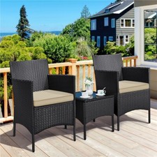 3-Piece Rattan Furniture Set