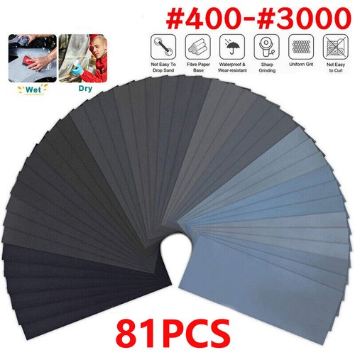 81pcs assorted sanding wet - assorted,
