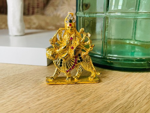 Hindu god metal krishna statue - hindu,