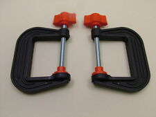 Pair of mini G-clamps 50mm