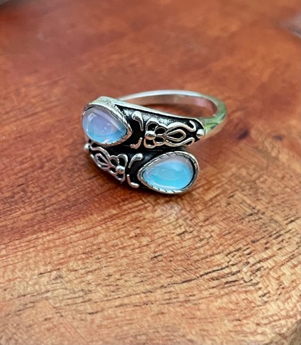 Sterling silver opalite - sterling, ring