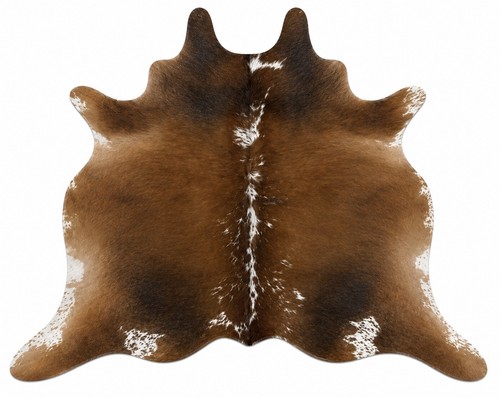 Natural cowhide rug genuine - natural,