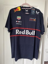BNWT Navy Red Bull Racing T-shirt Size XL 