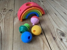Lalaboom Rainbow and Beads 18-36m+ Montessori Learning Set