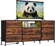 LED TV Stand Dresser with 8