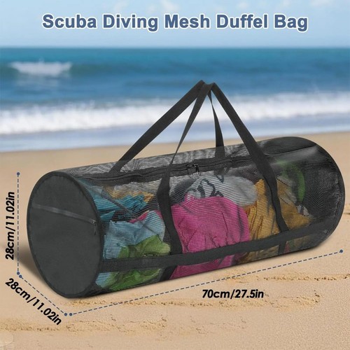 Mesh dive bag for scuba - dive,